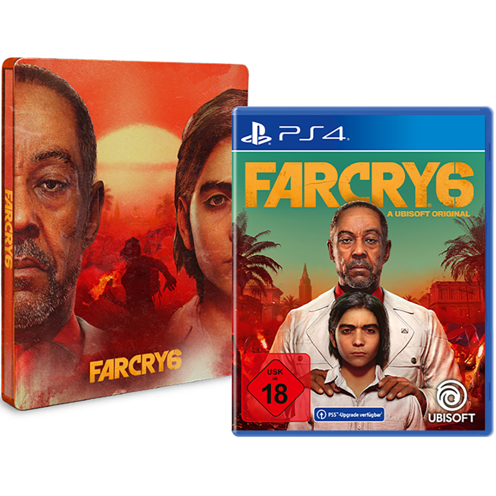 Far Cry 6 + Steelbook (PS4 + PS5-Upgrade)
