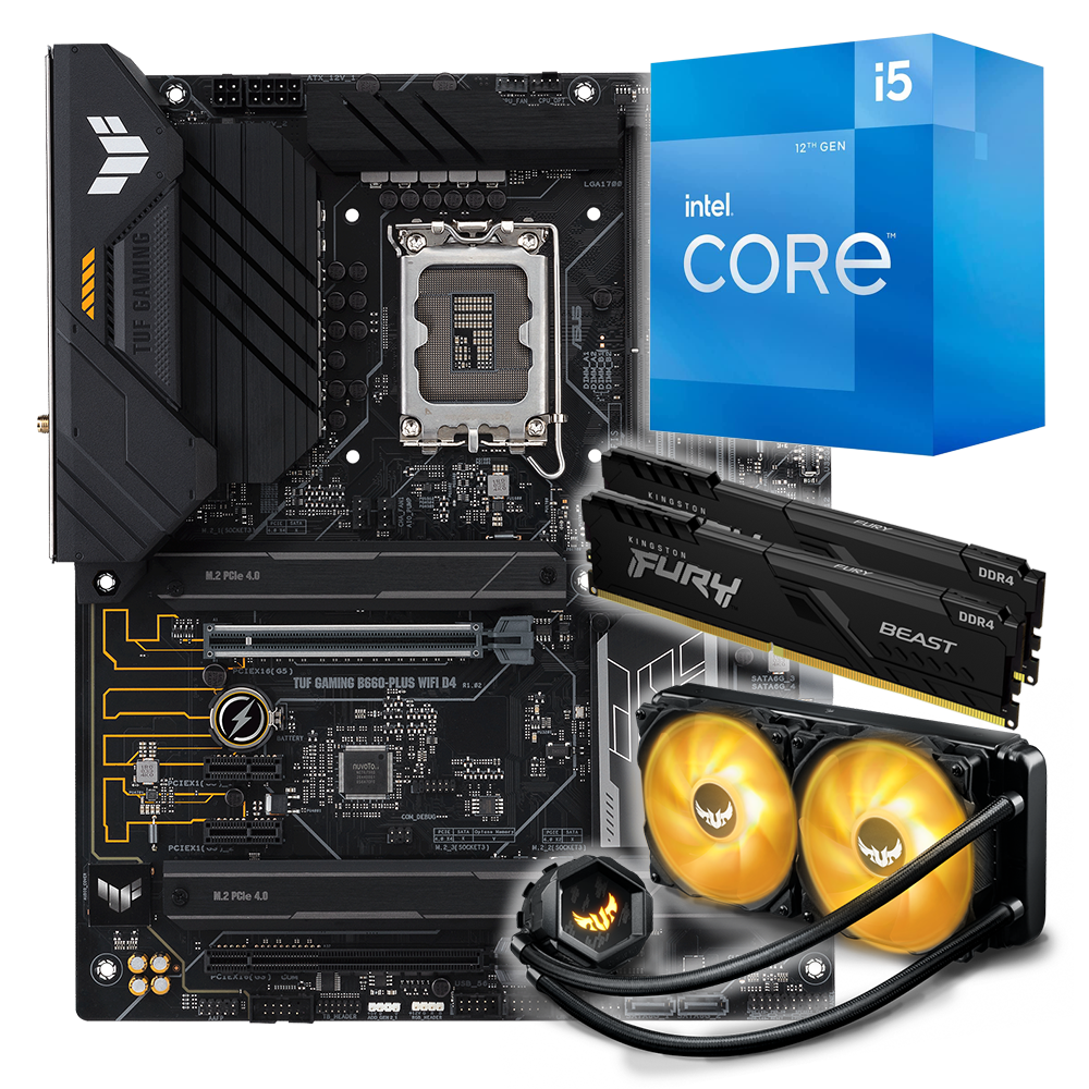 Upgrade-Kit mit Intel Core i5-12400F